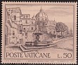 Vatican City State 1975 Arquitectura 50 Liras Castaño Scott 575